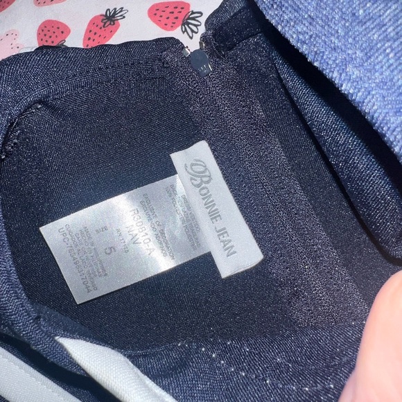 Bonnie Jean girls dress size 5 BRAND NEW WITHOUT TAG - Picture 4 of 6